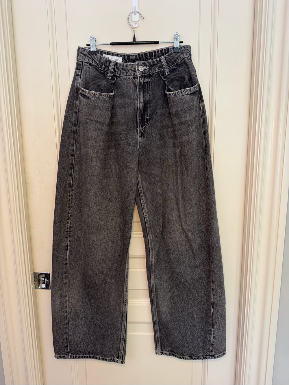 Black Baggy Ballon Fit Jeans